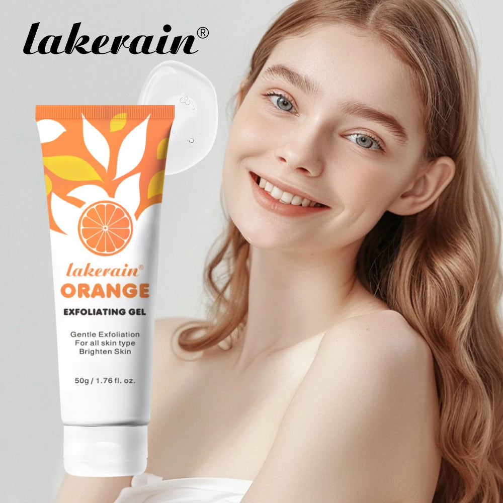 Unisex Brightening Exfoliating Peeling Gel Scrub 1.8 oz