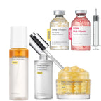 Facial Skincare Serum and Cream Set with Collagen