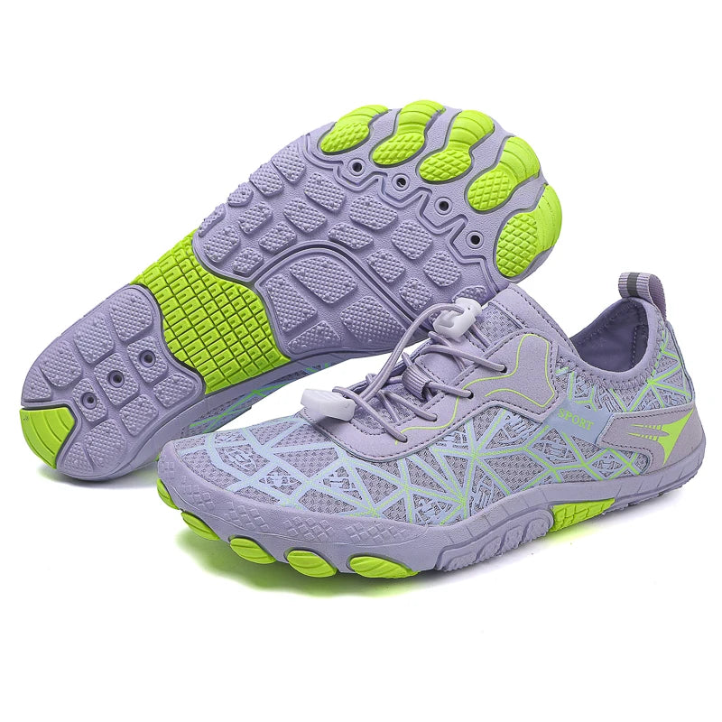 Men's Quick-Dry Water Shoes Lightweight Barefoot Aqua Socks
