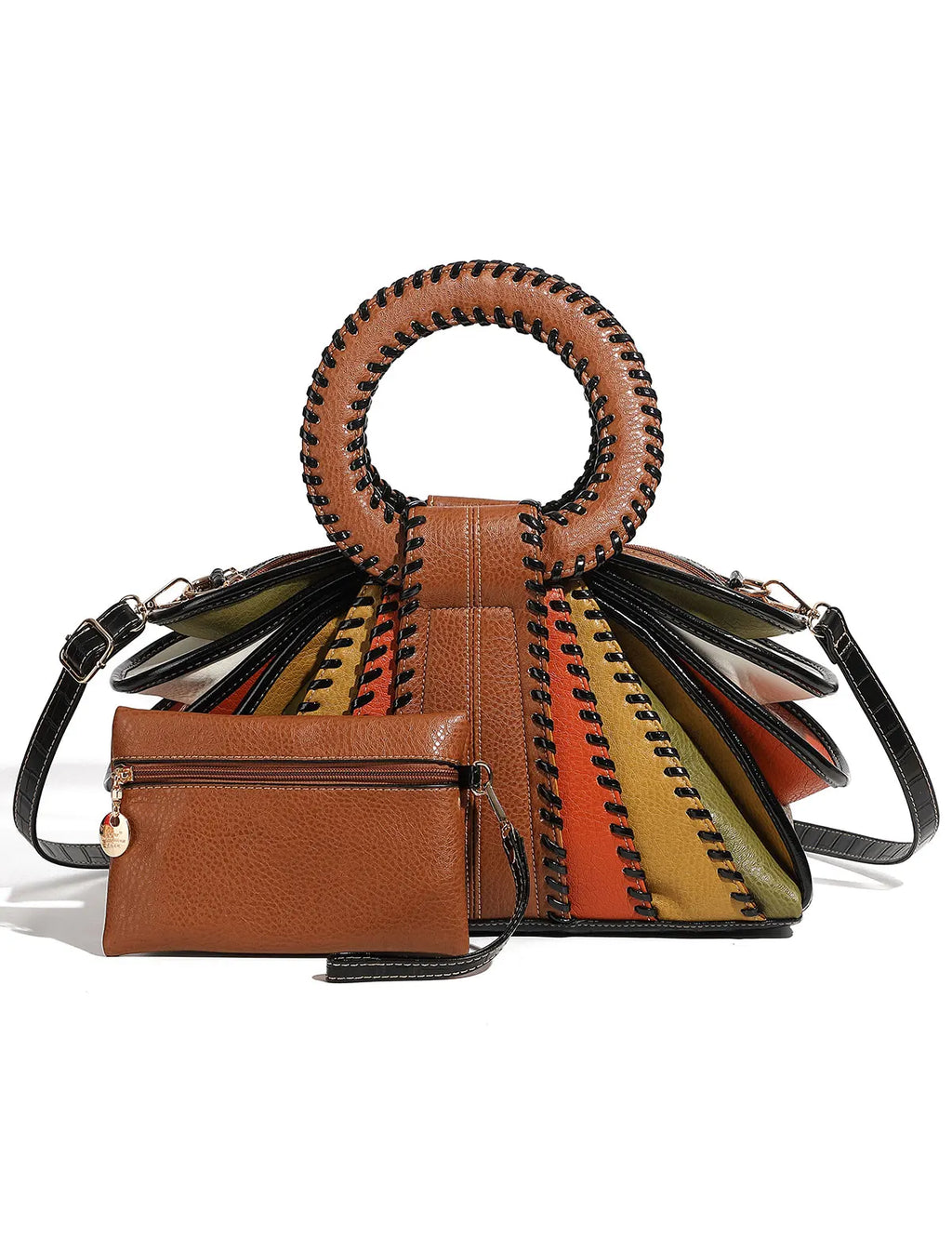 Women's Large Top Handle Hobo Crossbody Bag