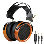 Open Back HIFI Wooden Wired Over Ear Headphones HD11