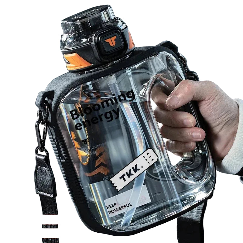 Tritan Large Capacity Sports Water Bottle, Leakproof Outdoor Jug