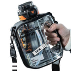 Tritan Large Capacity Sports Water Bottle, Leakproof Outdoor Jug