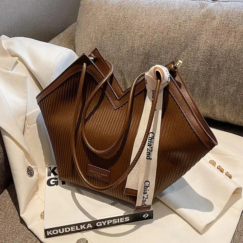 Women's Casual Canvas Commuter Shoulder Tote Bag