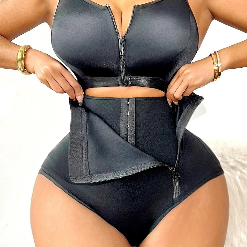 AfruliA Women's Seamless Bodysuit Tummy Control Shapewear Waist Trainer