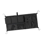 Foldable Wagon Side Storage Bag with Multi-Pocket Mesh Organizer