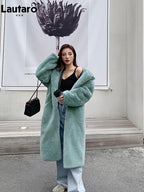 Women's Thick Warm Hooded Faux Fur Coat