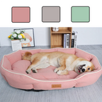Corduroy Dog Sofa Bed Large Winter Warm Cushion for Cats and Dogs