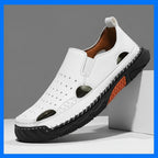 Men's Comfortable Slip-on Casual Leather Walking Sandals