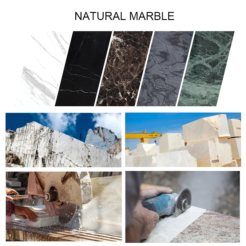 White Onyx Natural Marble Bathroom Accessory Set M28