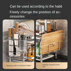 Kitchen Dish Drying Rack and Drainboard Set with Utensil Holder