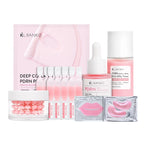 PDRN Pink Collagen Facial Skincare Set Moisturizing Serum and Cream