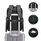 Men's Waterproof USB 15.6 Inch Laptop Travel Backpack BG-7267