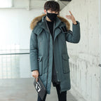 Men's Thick Warm Hooded Winter Parka Coat
