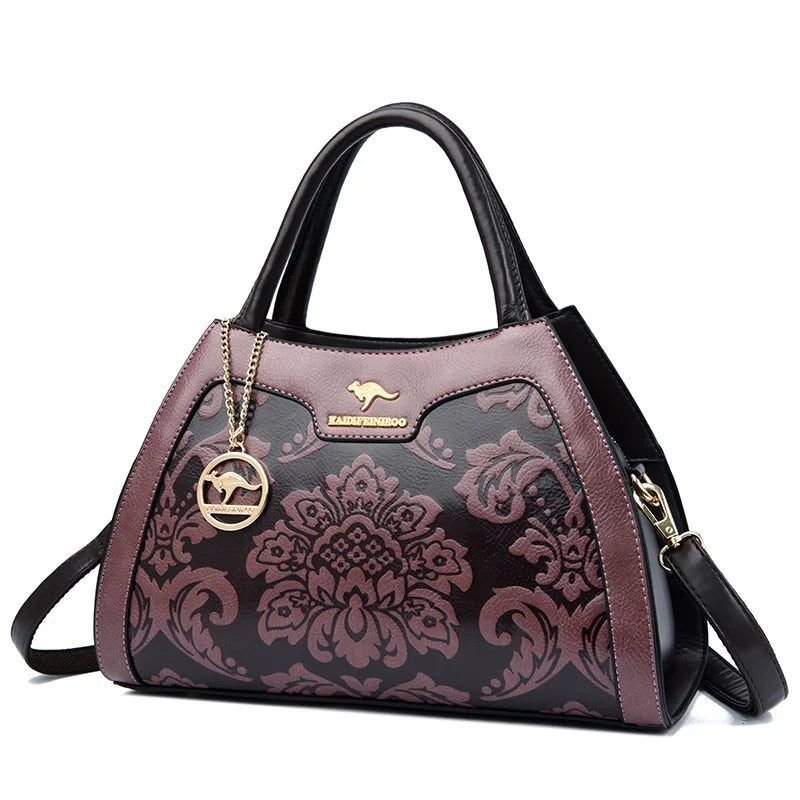 Women's Soft PU Leather Shoulder Crossbody Bag