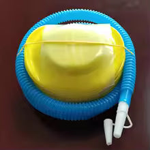 Inflatable Hair Wash Basin with Pillow for Bedridden Home Care
