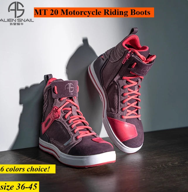 Men's Windproof Off-Road Motorcycle Travel Rally Boots MT20