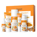 Vitamin C Turmeric Skincare Set 5-Piece Facial Routine Kit