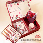Crimson Carol Flower Series Valentine's Day Makeup Gift Set
