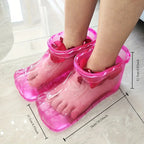 Portable Foot Spa Basin Compact Foldable Plastic Soaking Tub