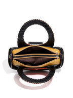 Women's Large Capacity Leather Top Handle Crossbody Bag