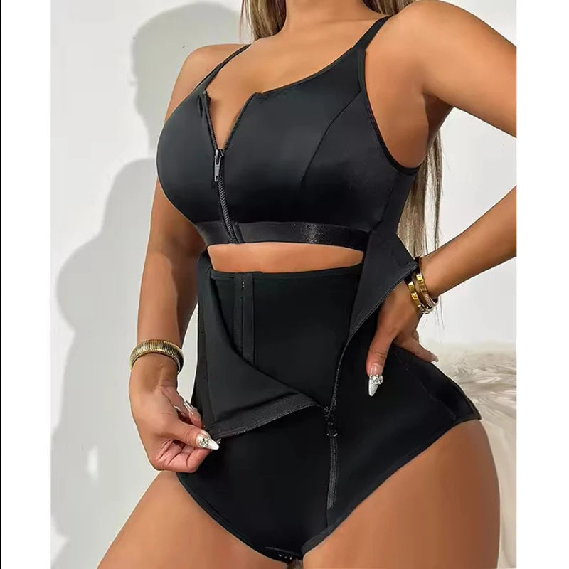 AfruliA Women's Seamless Bodysuit Tummy Control Shapewear Waist Trainer