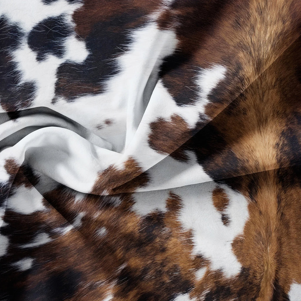 Rustic Cow Pattern Duvet Cover and Printed Bedding Set
