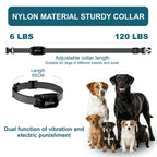 800m Range Dog Training Collar Waterproof Rechargeable Remote Control with LCD Display