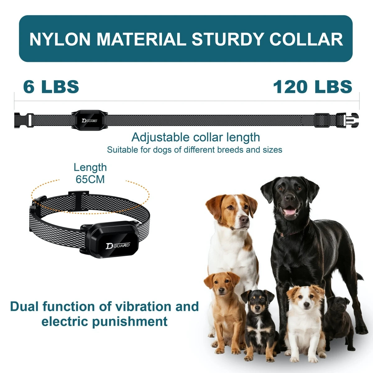800m Range Dog Training Collar Waterproof Rechargeable Remote Control with LCD Display
