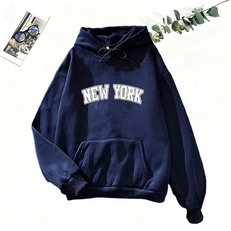 Women's Printed Hoodie Sweatshirt Jogger Pants Set