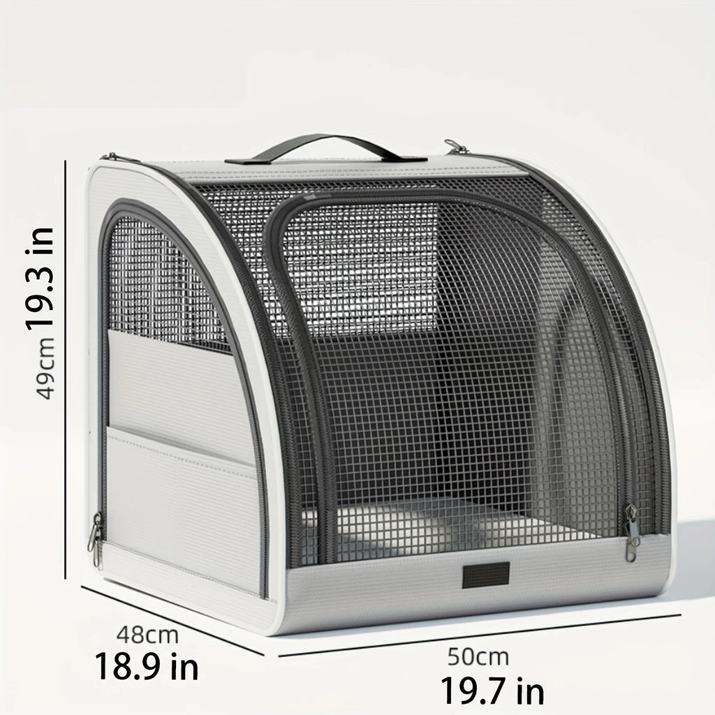 Portable Breathable Pet Travel Car Seat Bed