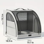 Portable Breathable Pet Travel Car Seat Bed