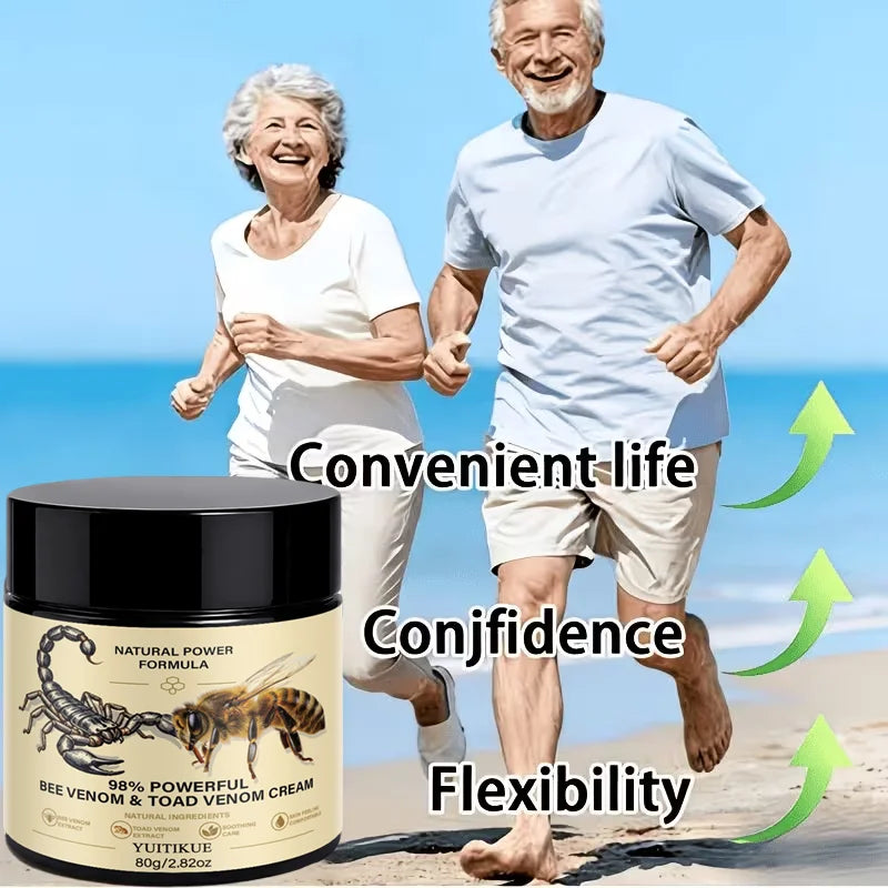 Bee Venom Scorpion Natural Herbal Joint Massage Cream 2.8 oz