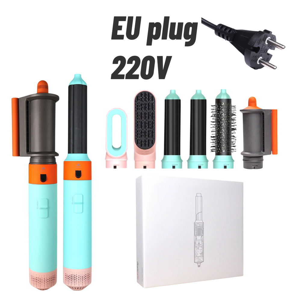 6-in-1 Multi-Function Hair Dryer and Hot Air Brush Styler Set