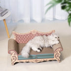 Wear-Resistant L-Shaped Vertical Cat Scratching Board Bed Sofa