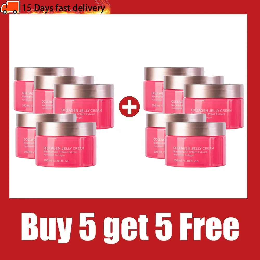 Collagen & Niacinamide Jelly Cream Face Moisturizer Brightening 100g