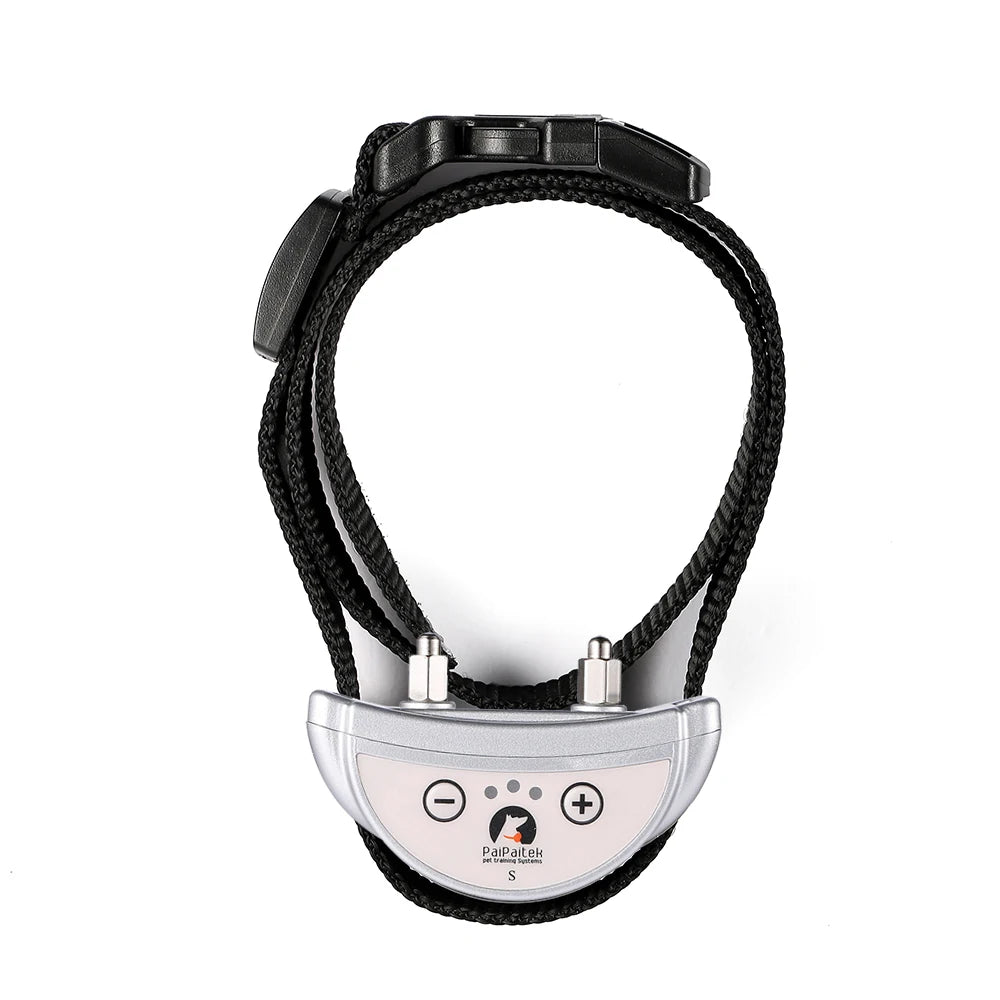 Rechargeable Anti-Bark Dog Training Collar Waterproof IPX5 Automatic Beep & Shock