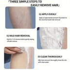 Men's Painless Mild Depilatory Hair Removal Cream 2.1 oz