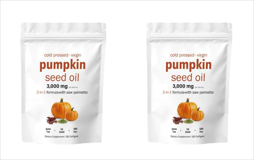 Pumpkin Seed Oil with Saw Palmetto 3000mg Softgels Dietary Supplement