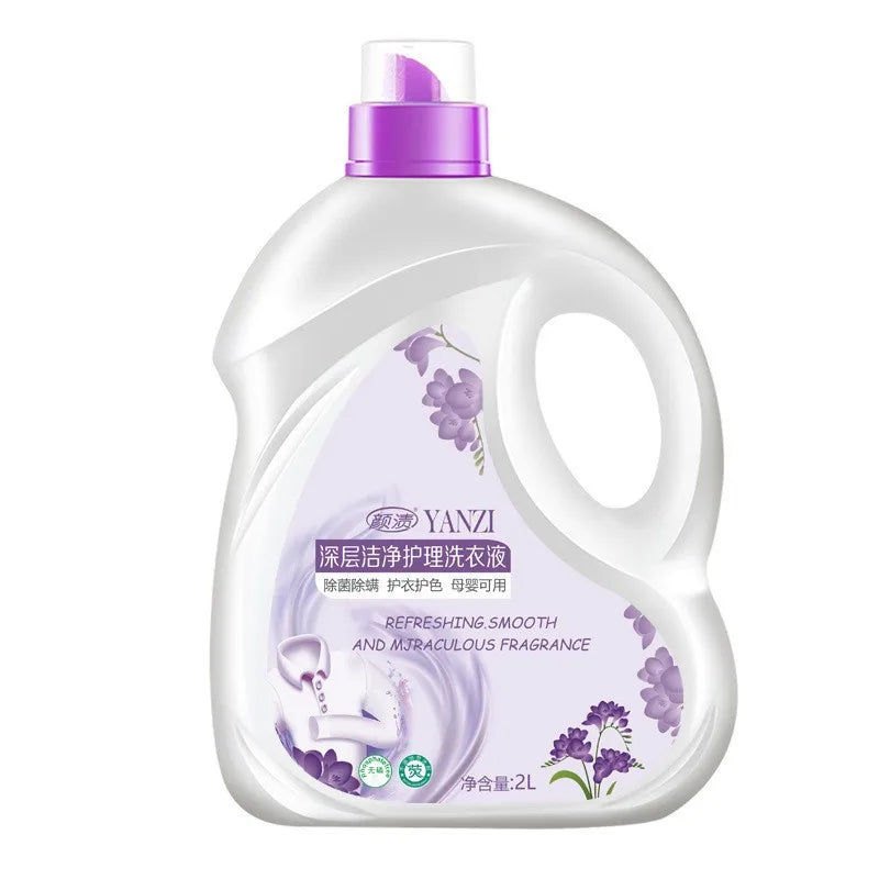 Liquid Laundry Detergent and Fresh Linen Fabric Softener