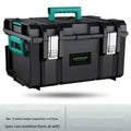 Rolling Toolbox with Pull Rod and Stacking Storage Box