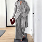 Men's Tailored Two-Piece Blazer and Pants Suit
