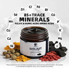 Pure Himalayan Shilajit Resin Fulvic Acid Trace Minerals 2.1 oz