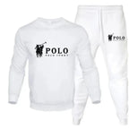 Men's Casual Crewneck Sweatshirt and Jogger Pants Tracksuit Set