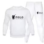 Men's Casual Crewneck Sweatshirt and Jogger Pants Tracksuit Set