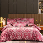 European Luxury Soft Duvet Cover and Bedroom Bedding Set