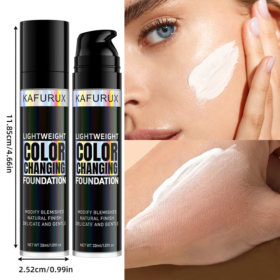 Unisex Magic Color Changing Liquid Foundation Cream K7113E 1 fl oz