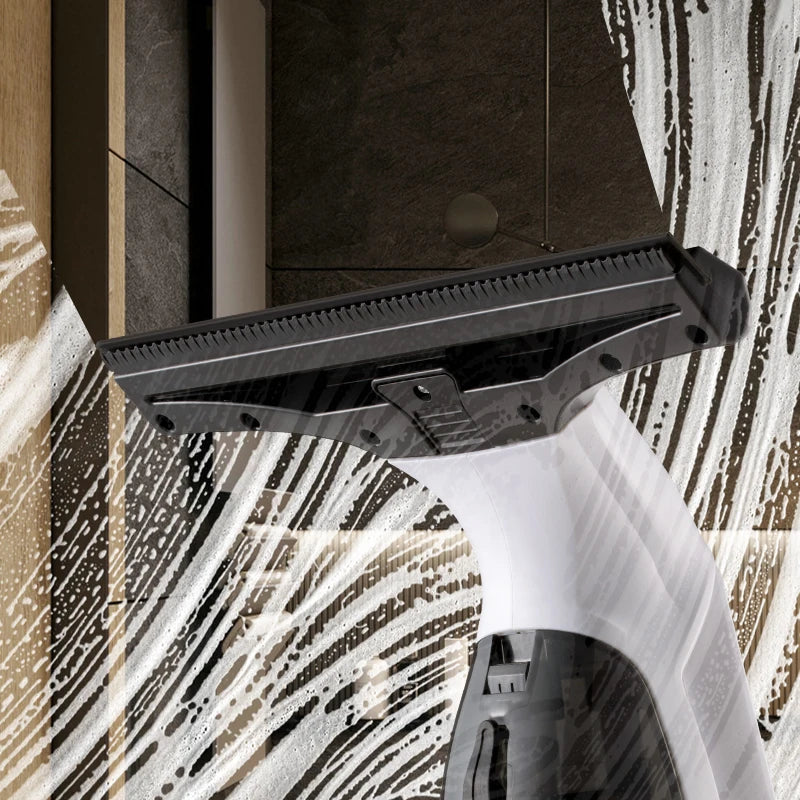 Electric Handheld Window Cleaner and Scrubber with Telescopic Handle