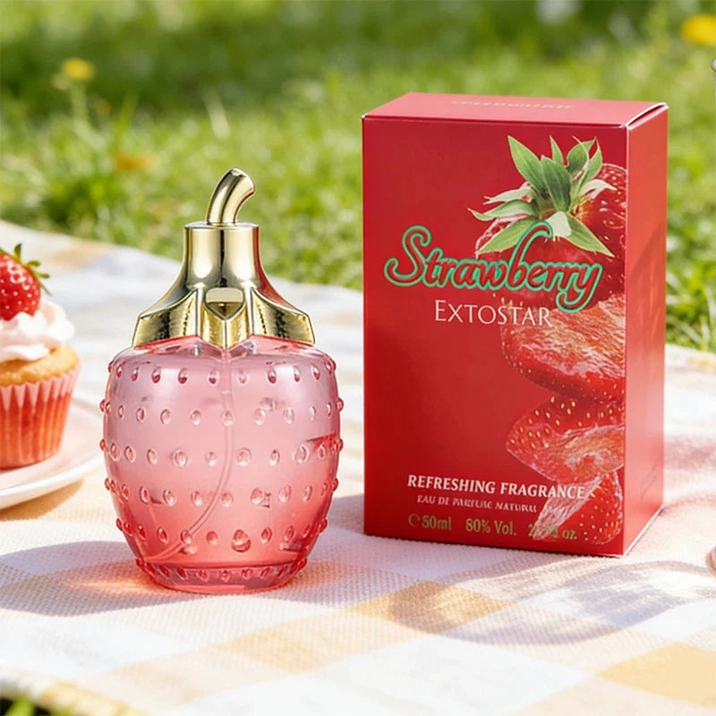 Women Strawberry Lemon Rose Jasmine Eau De Toilette 3.4 fl oz