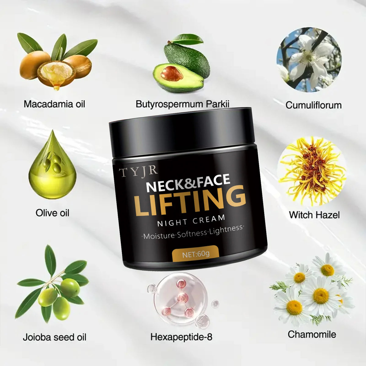 Unisex Collagen Firming Neck Line Cream WA-03-665 2.1 oz